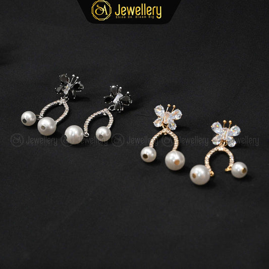 Butterfly & Pearl Drop Tops