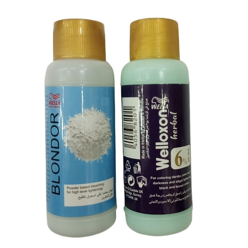 Wella Herbal Welloxon Developer 6% 20 Vol 60ml With Blondor