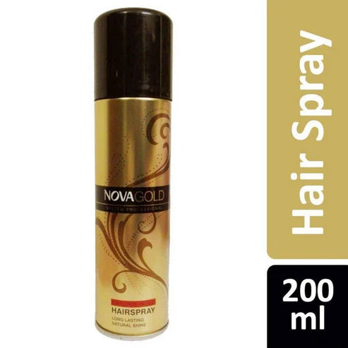 Nova Gold Hair Spray Super Firm Hold 200ml