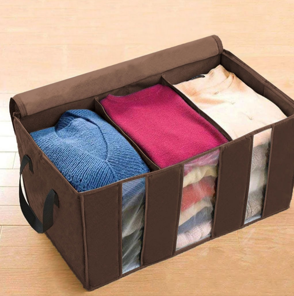 Multi-Compartment Travel Organizer Bag – Foldable, Waterproof & Lightweight