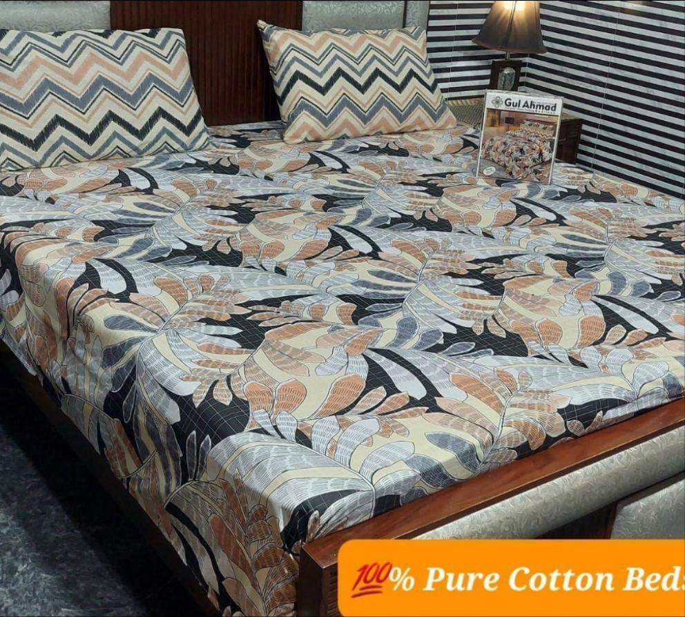 Cotton bed sheets