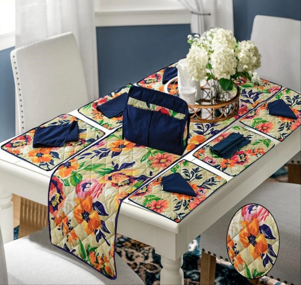 Elegant Table Runner Set β Stylish Dining Table Decor for Modern Homes SA jewelry pk