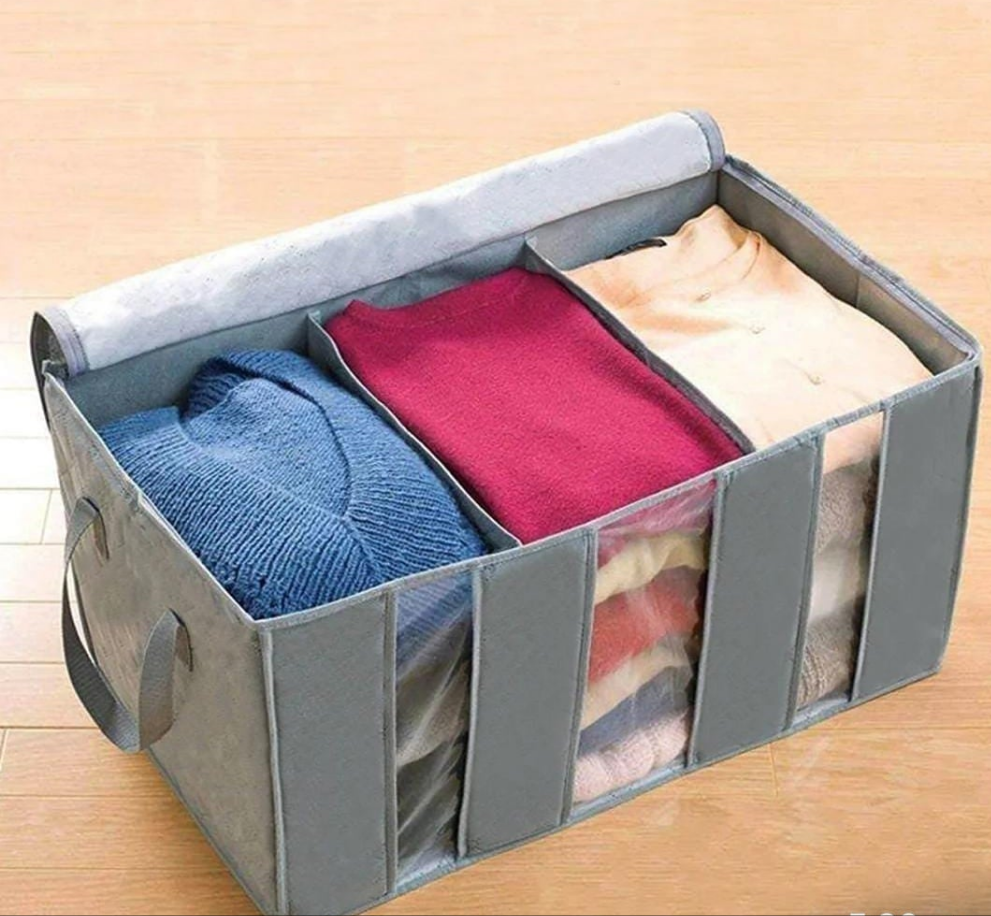 Multi-Compartment Travel Organizer Bag – Foldable, Waterproof & Lightweight