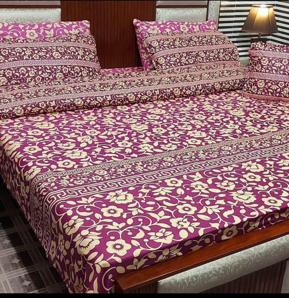 Premium Cotton Satin Comforter Set – Elegant Shine & Ultra Soft Finish for Luxurious Sleep