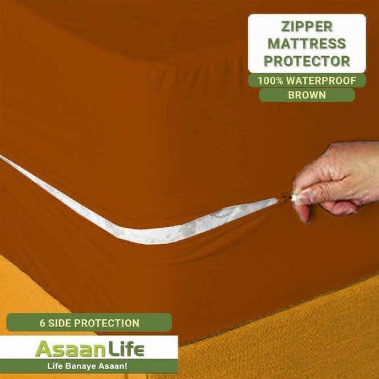 Zipper waterproof mattress cover