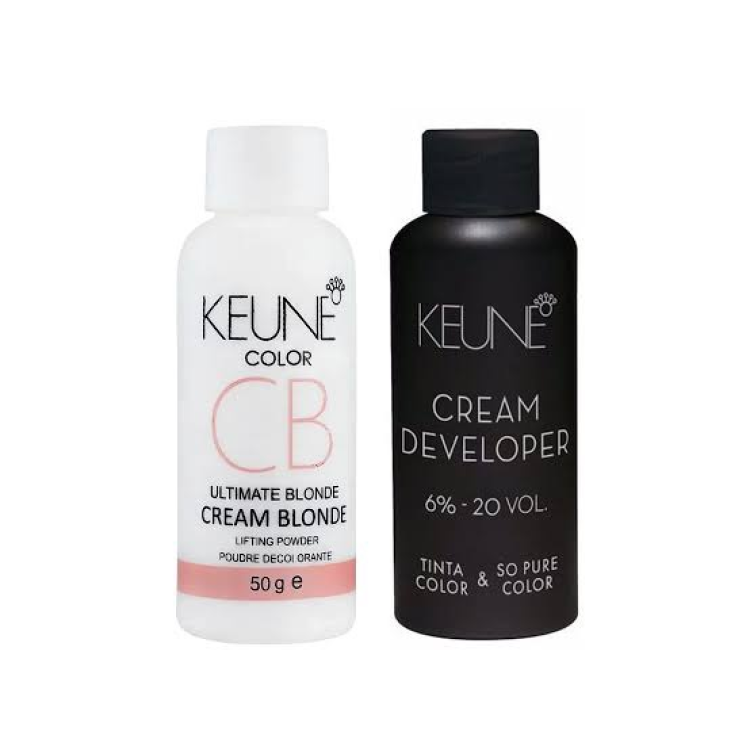Keune CB Ultimate Blonde Cream Blonde And Cream Developer Volume 20