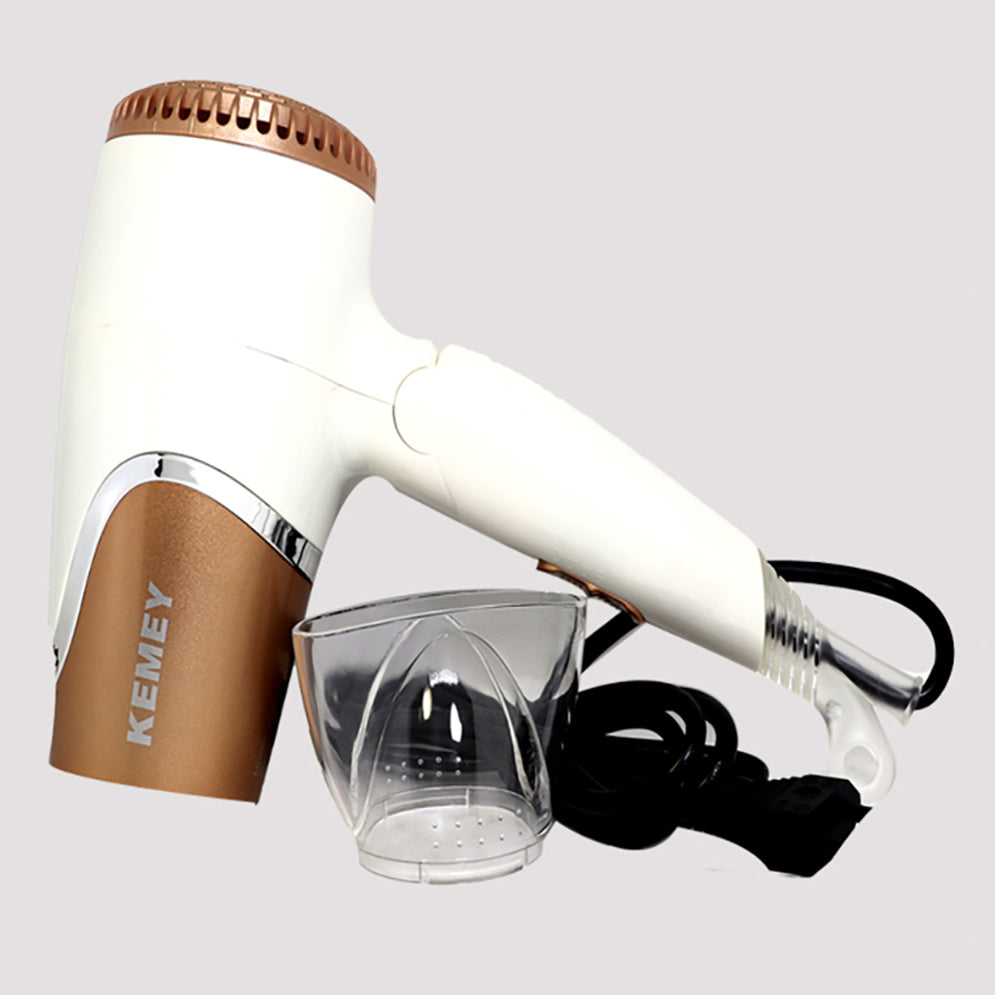 Kemei KM-6832 Essential DryCare Foldable Hair Dryer for Women