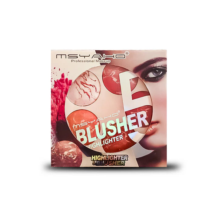 MSYAHO PROFESSIONAL MAKEUP BLUSHER & HIGHLIGHTER