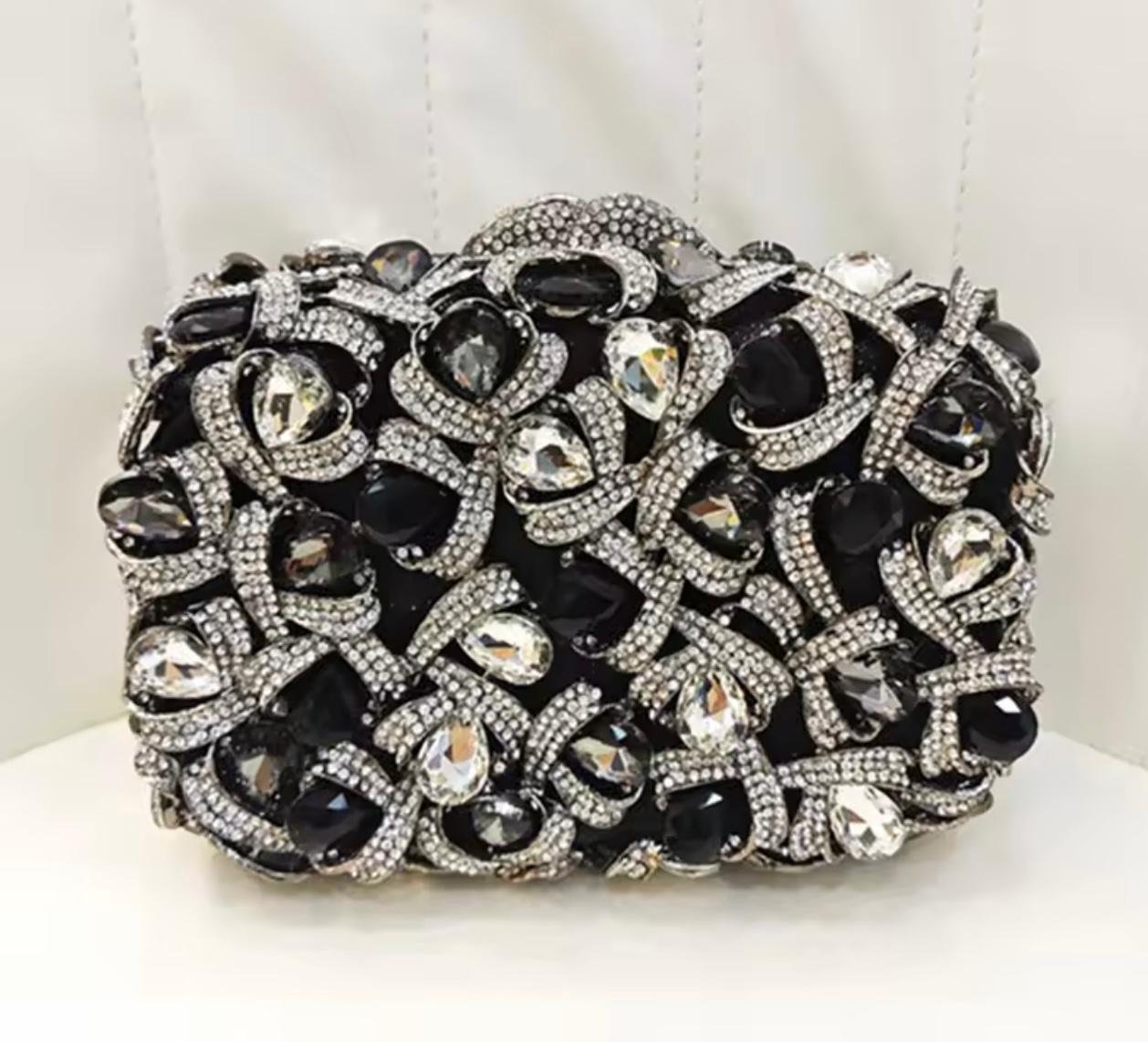 Buy Bridal Diamond Clutch for Women – Luxury Crystal Wedding & Party Purse SA jewelry pk
