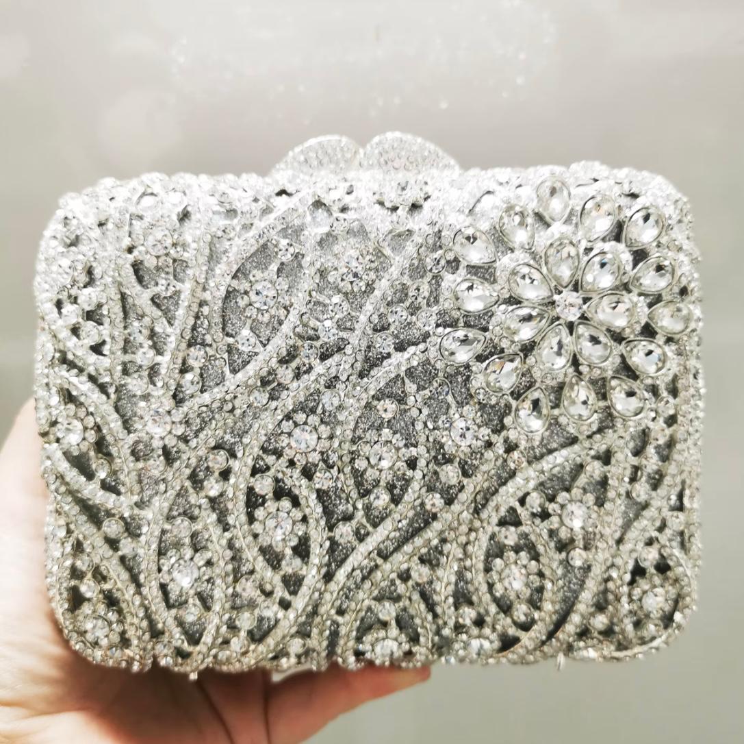 Buy Bridal Diamond Clutch for Women – Luxury Crystal Wedding & Party Purse SA jewelry pk