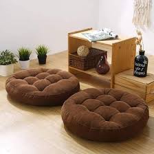 Luxurious Velvet Round Cushion – Soft & Elegant Floor SA jewelry pk