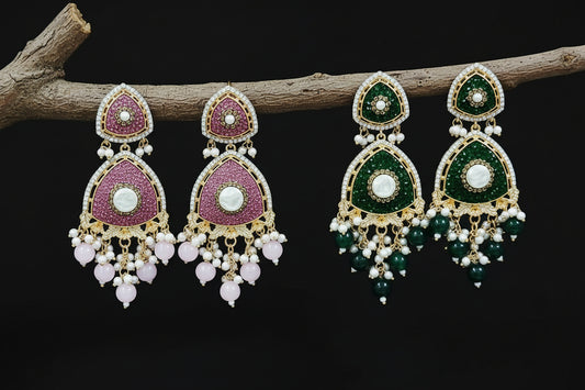 Turkish Heritage Stone Earrings SA jewellery pk