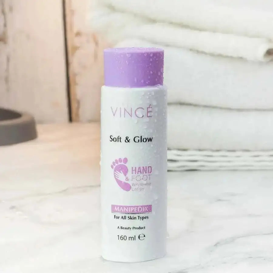 Vince Soft & Glow Hand & Foot Whitening Lotion 160-ml