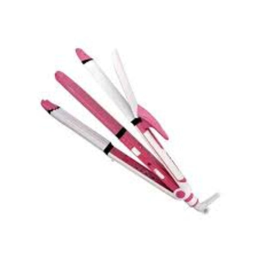 Kemei Pakistan KM-1291 3 in 1 Hair Straightener