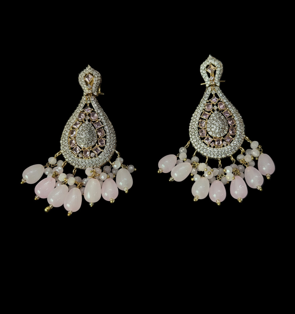 Sparkling Authentic Zircon Anti-Casting Earrings - Perfect for Every Occasion SA jewelry pk