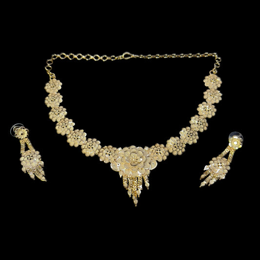 "Latest Gold Plated Bridal & Wedding Jewelry Sets | SA jewelry pk"