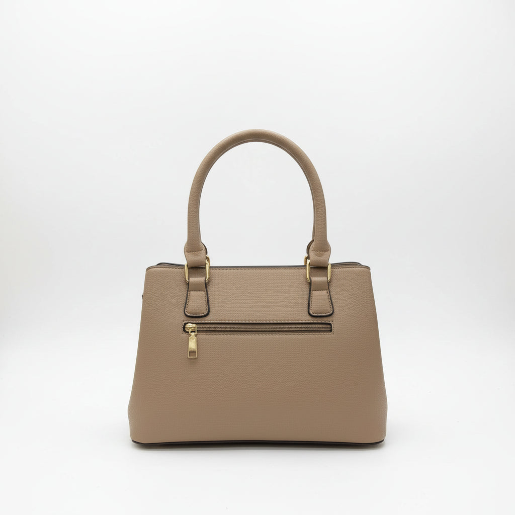Women's Trendy Satchel Handbag Set with Crossbody Strap | Imported PU Leather SA jewellery pk