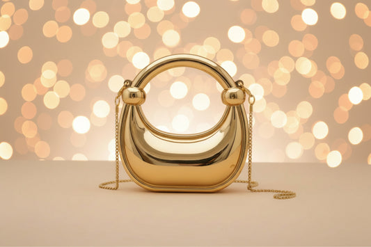 ✨ Kids Luxury Eid Collection: Metallic Crescent Handbag SA jewellery pk✨
