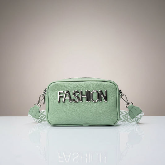 Chic Light Green FASHION Crossbody Bag Leather Effect Shoulder Pouch SA jewelry pk