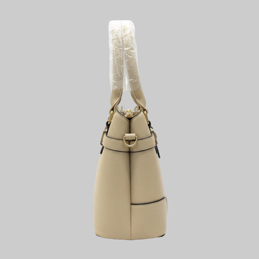 "Luxury Leather Shoulder Handbag for Women - Stylish Crossbody Purse with leather bow on front"SA jewelry pk