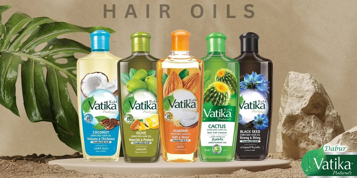 Dabur Vatika Naturals Enriched Hair Oil