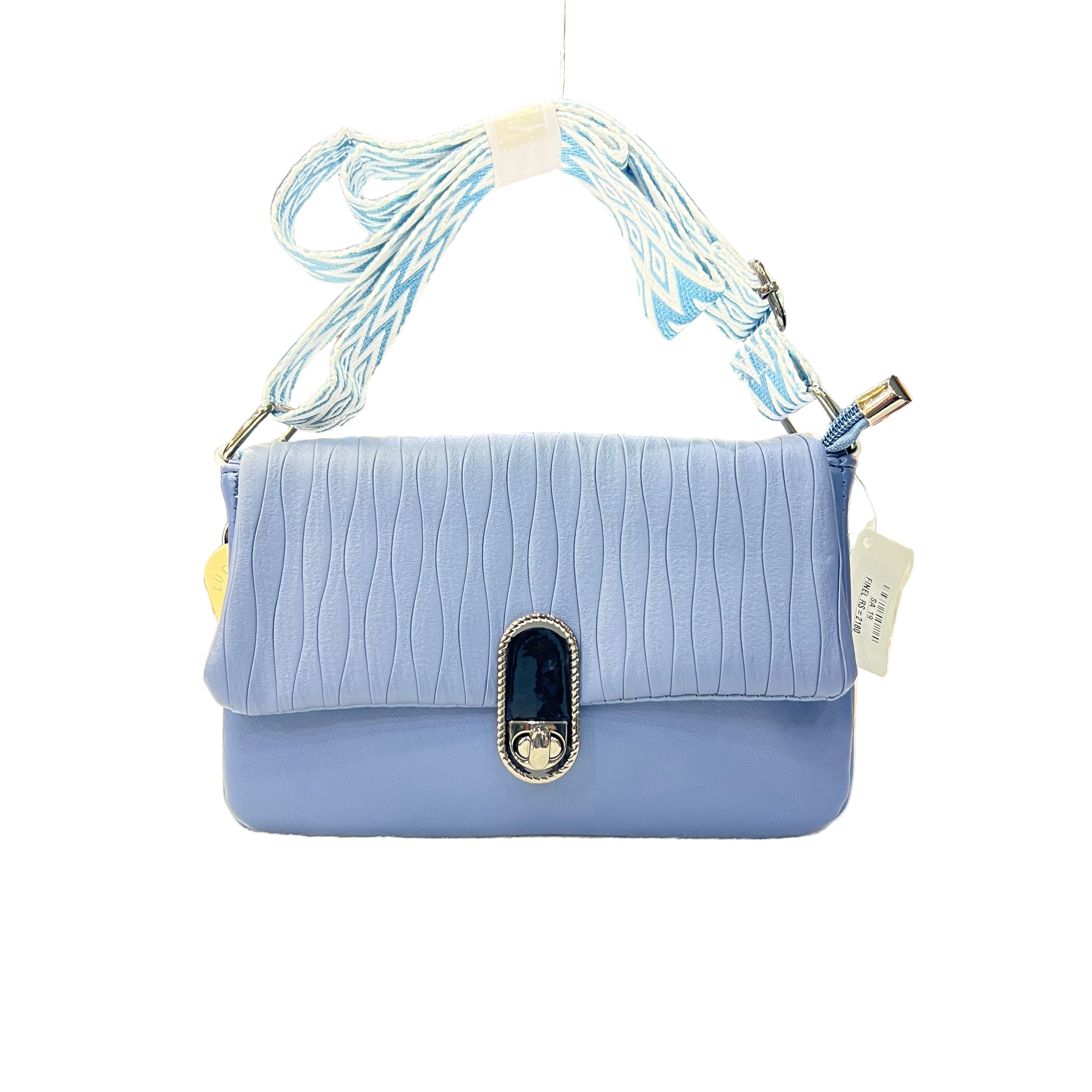 Elegant Pleated Shoulder Bag | Ladies Quilted Crossbody with Statement Lock SA jewelry pk