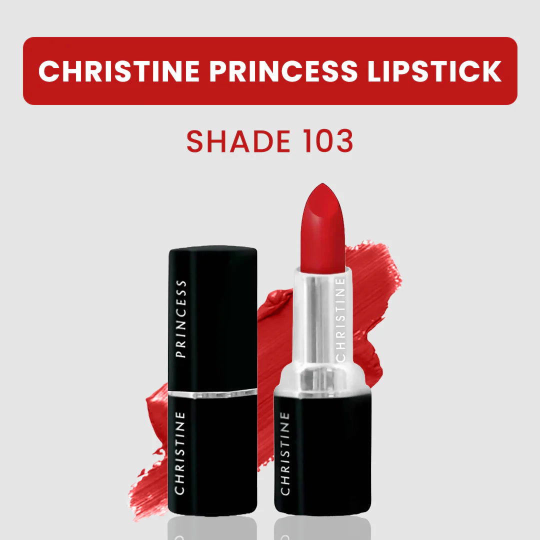 CHRISTINE PRINCESS MATT GLOW LIPSTICK ALL SHADE