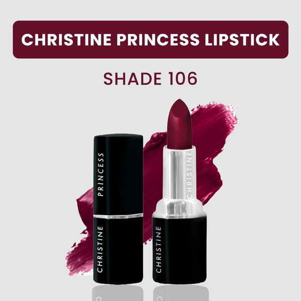 CHRISTINE PRINCESS MATT GLOW LIPSTICK ALL SHADE