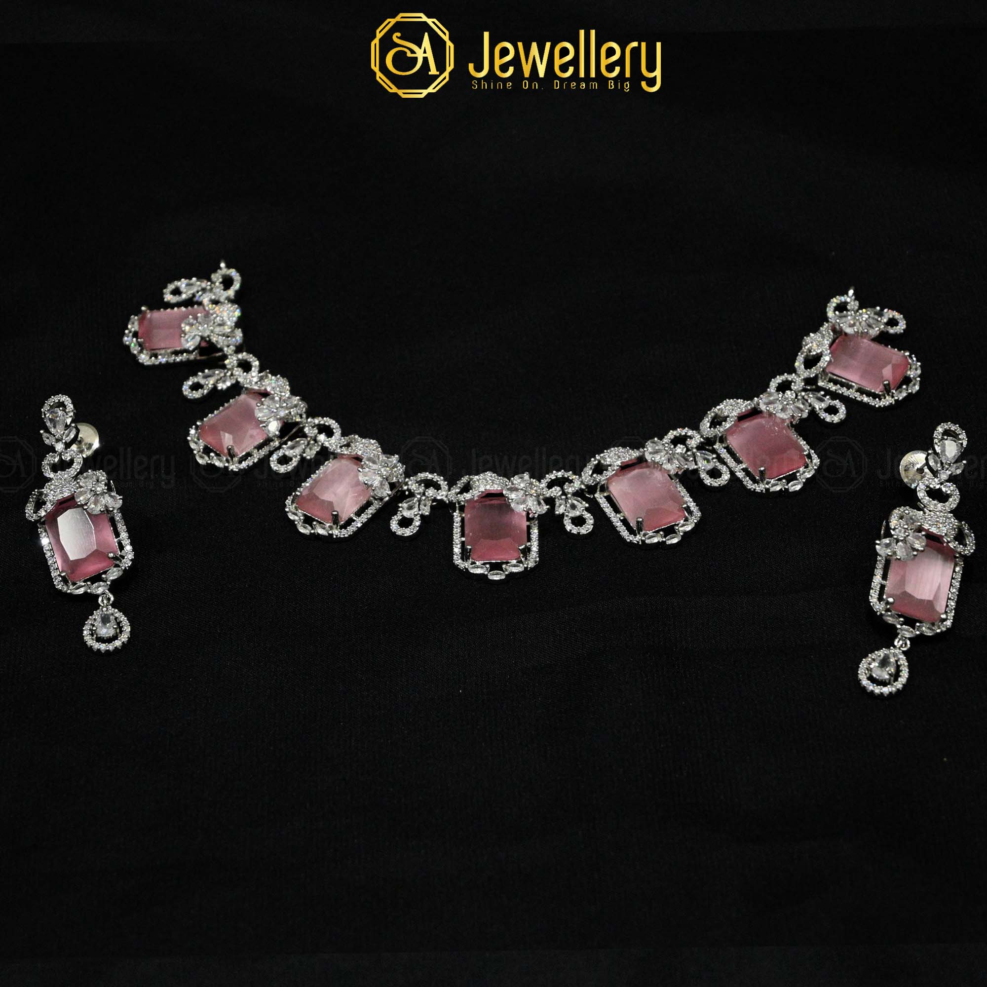Diamond Necklace Set