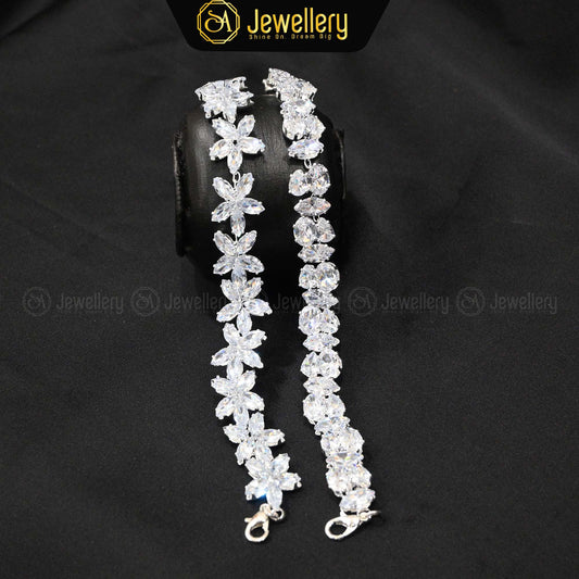 Luxury Floral Crystal Bracelets