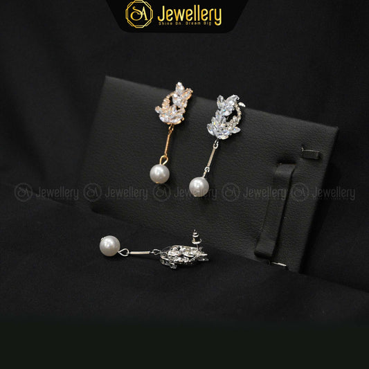 Luxury Crystal & Pearl Drop Tops