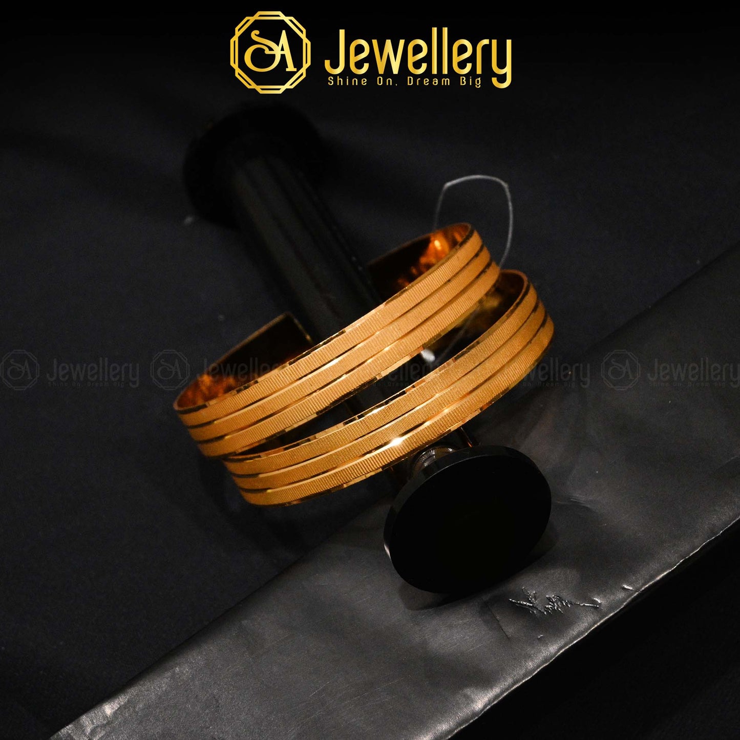 Premium Quality Plain Indian 2-Piece Kara Set