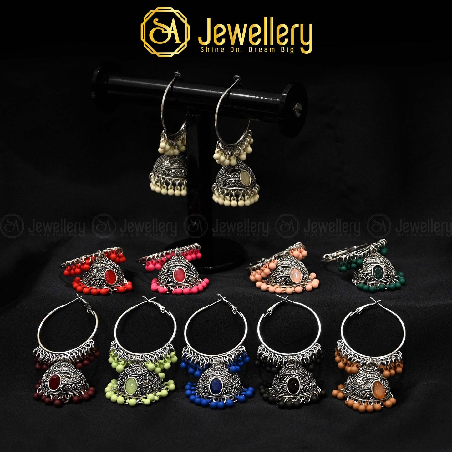 Fusion Style Bali Jhumka