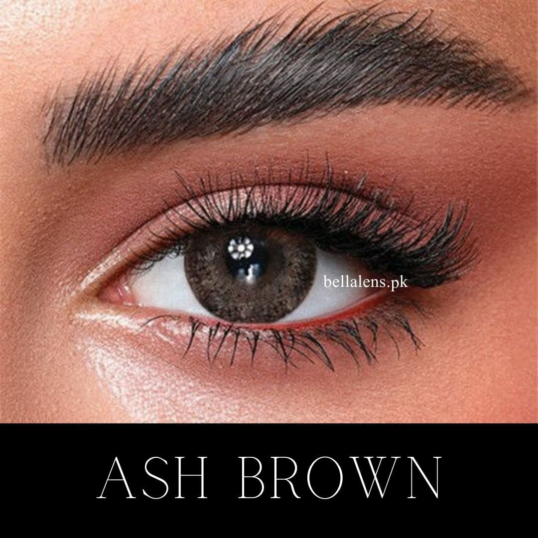 BELLA CONTACT LENSES ASH BROWN