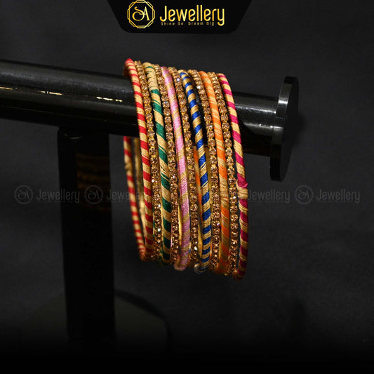 Metal Antique Bangles Set