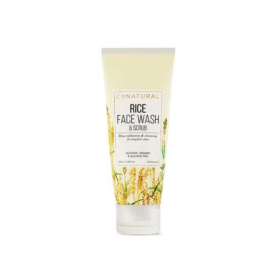 CONATURAL RICE  FACE WASH S SCRUB
