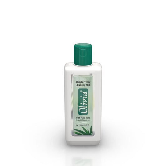 OLIVIA MOISTURIZING CLANSING MILK WITH ALOE VERA