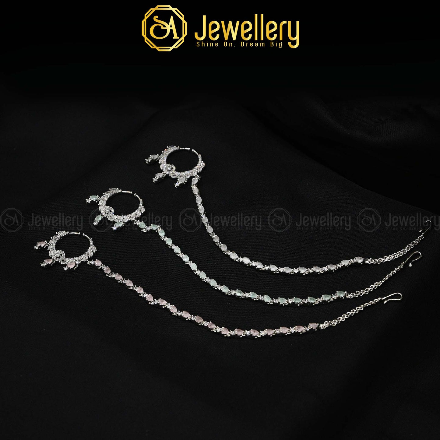 Jhadoo Zercon Nose Ring – 1 Piece