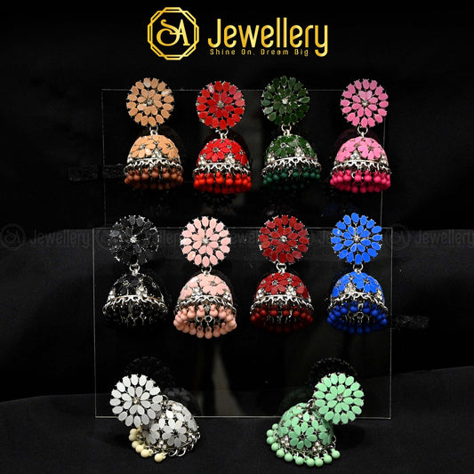 Jhumka Earrings – Traditional Elegance