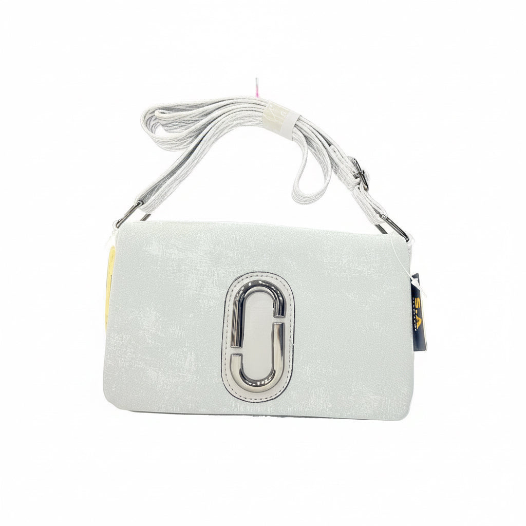 Imported Luxury Velvet Shoulder Bag  Modern Crossbody with Metallic 'O' Hardware SA jewelry pk