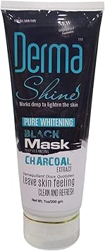 DERMA SHINE BLACK MASK