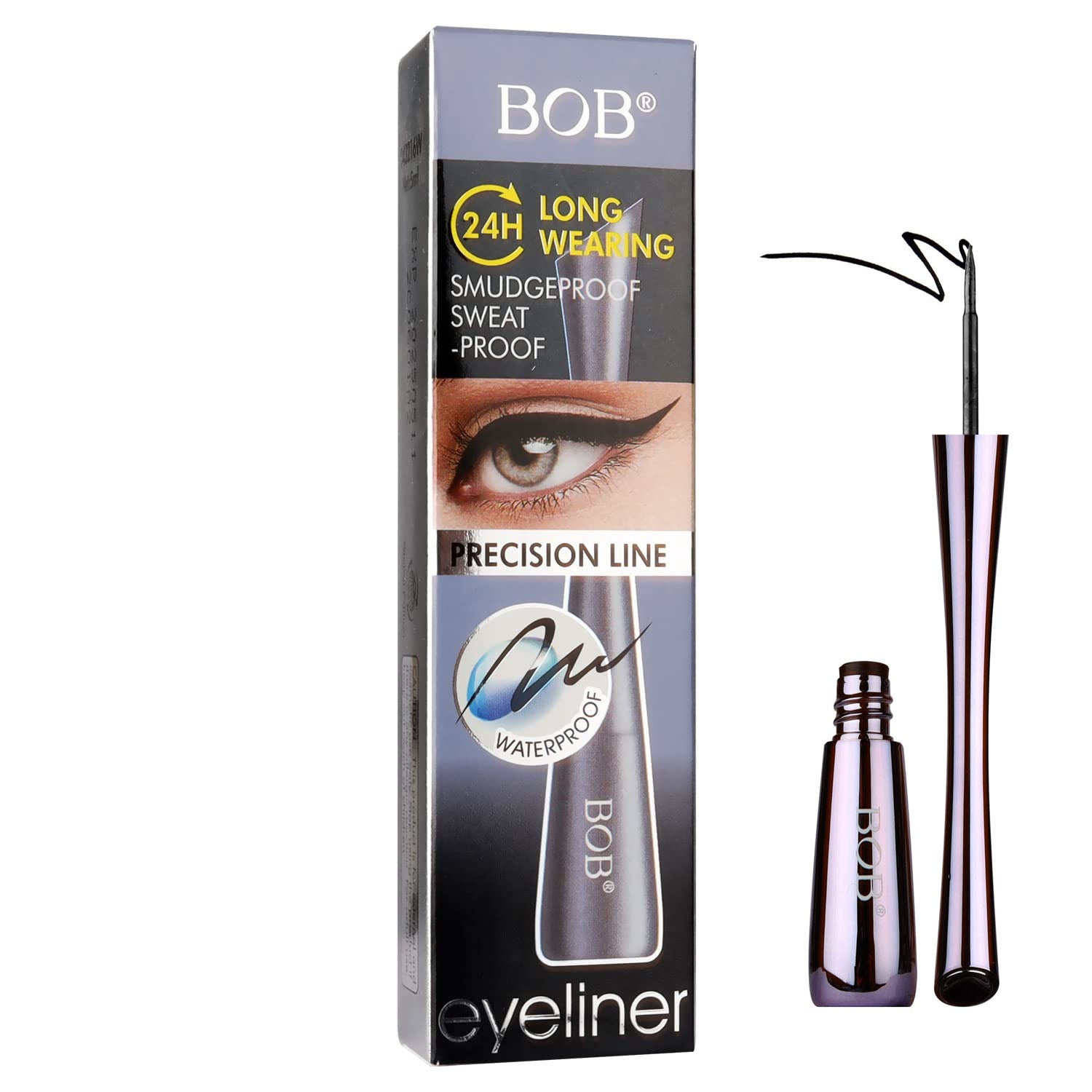 BOB LONG WEARING EYELINER