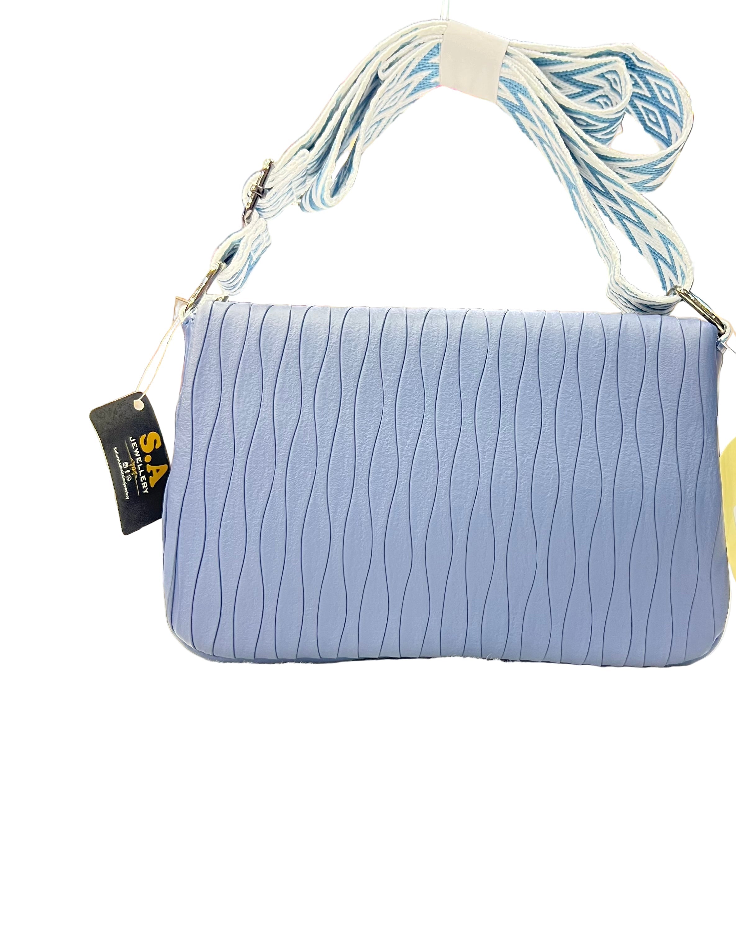 Elegant Pleated Shoulder Bag | Ladies Quilted Crossbody with Statement Lock SA jewelry pk