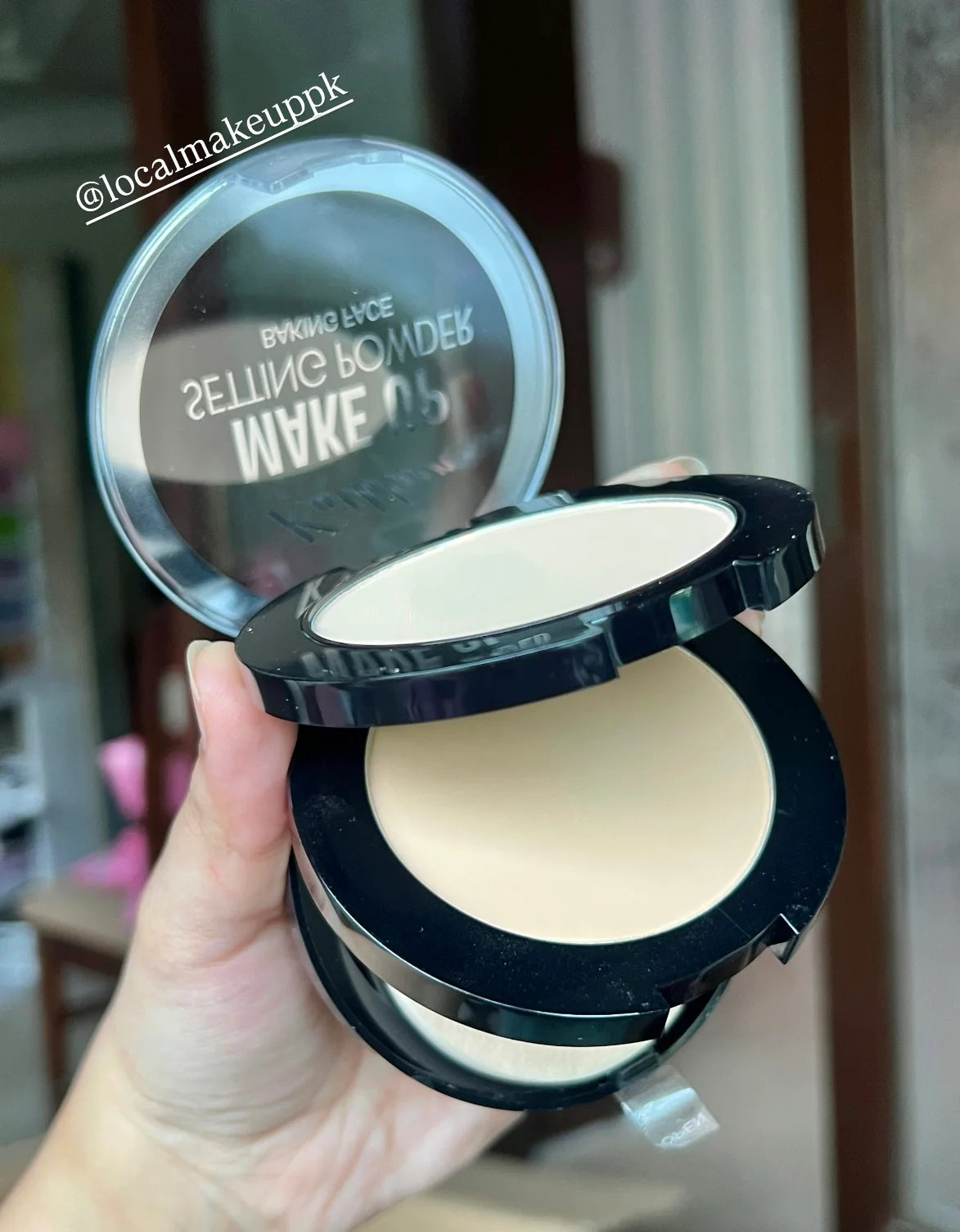 KATHLEEN 2-in-1 Face Powder – Oil Control + Full Coverage Compact SA jewelry pk 