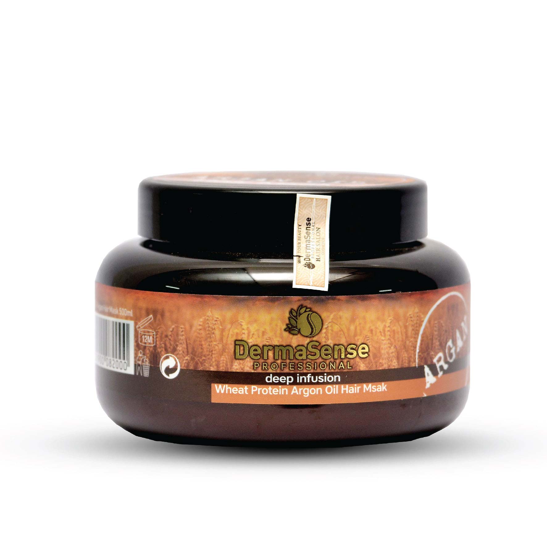 DERMASENSE KERATIN ARGAN OIL HAIR MASK