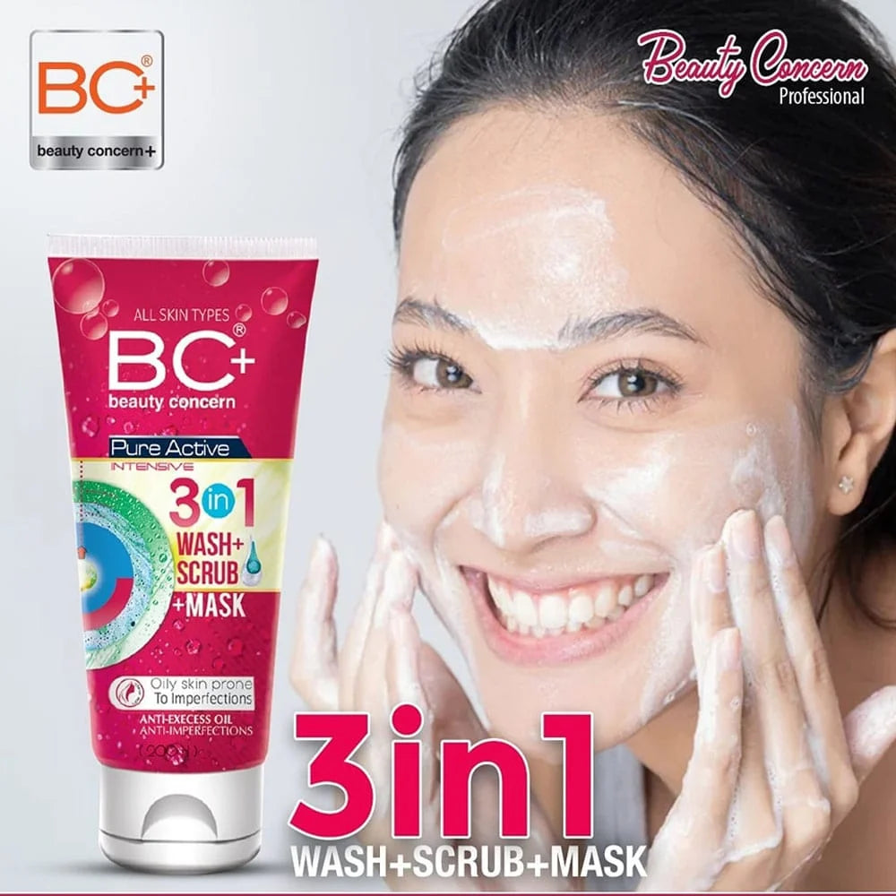 BC+ PURE ACTIVE 3IN1 SCRUB