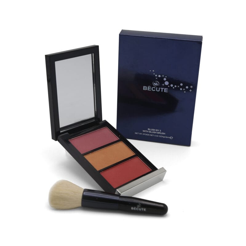 BECUTE WITH BLUSH BRUSH