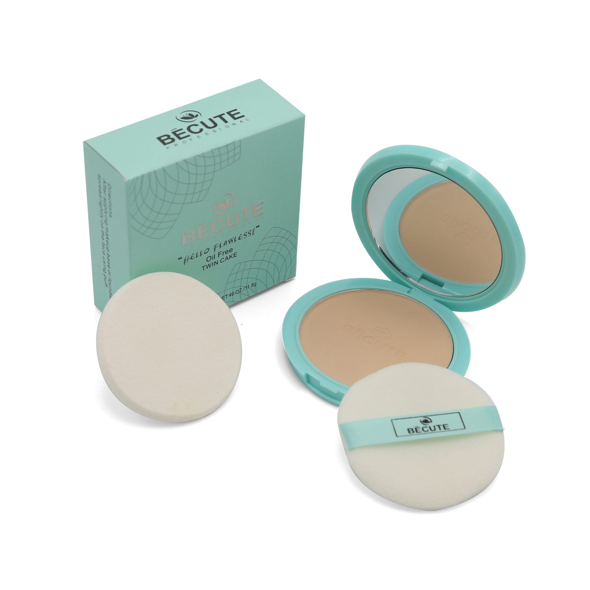 BECUTE OIL FREE TWIN CAKE