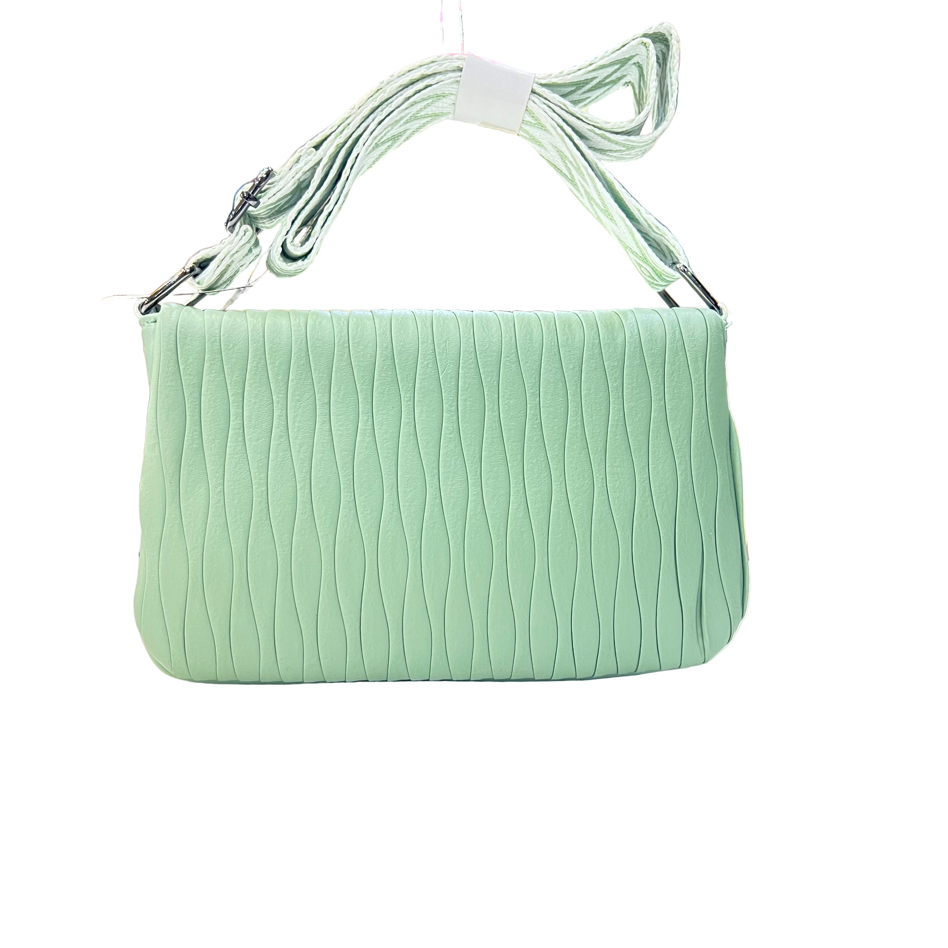 Elegant Pleated Shoulder Bag | Ladies Quilted Crossbody with Statement Lock SA jewelry pk