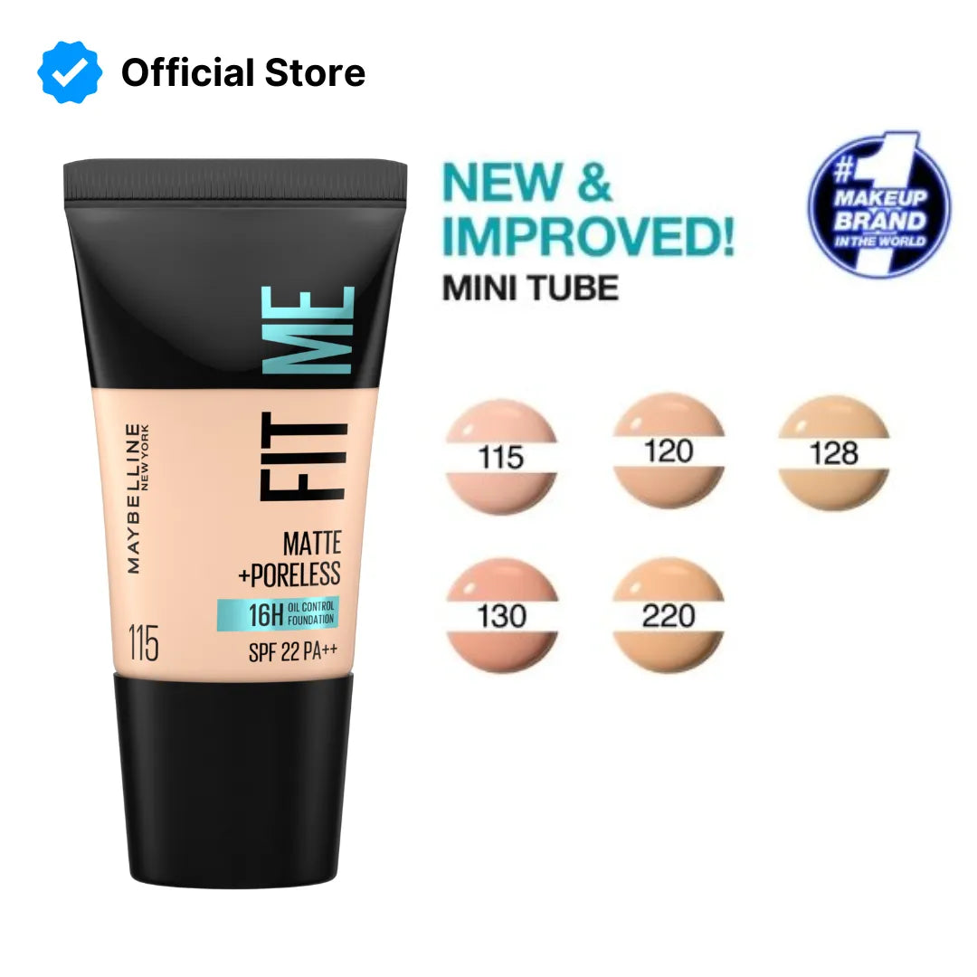 FIT ME MATTE PORELESS FOUNDATION TUBE 18 ML